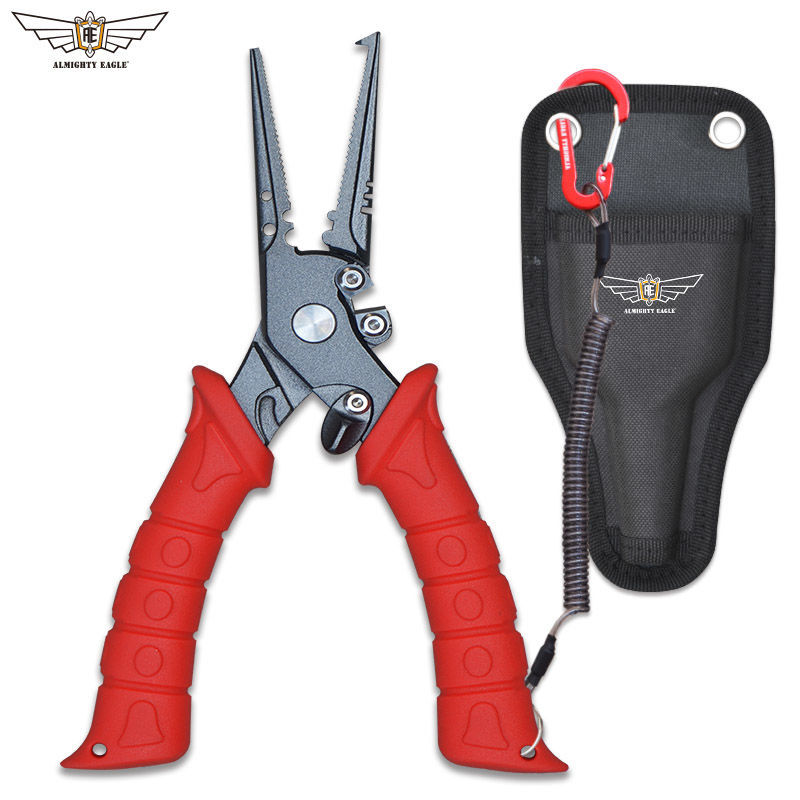 Fishing Hook Stainless Steel - Luya คีมตัดอเนกประสงค์มีความแม่นยำสูงตัดสายเพื่อยกปลาเพื่อถอดตะขอคีมเครื่องมือควบคุมปลา