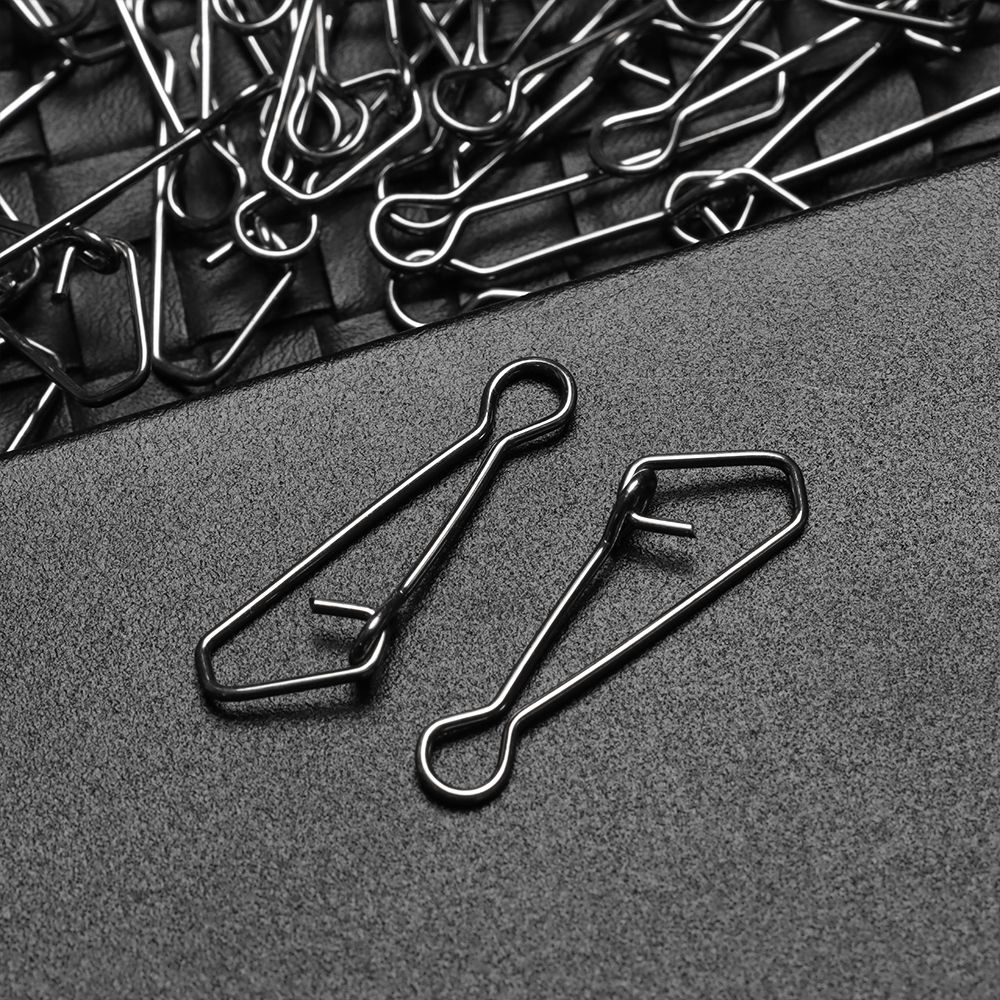 50ชิ้น/แพ็ค Fast คลิปล็อคตะขอต - Fishing Hook Stainless Steel บทวิจารณ์และราคา