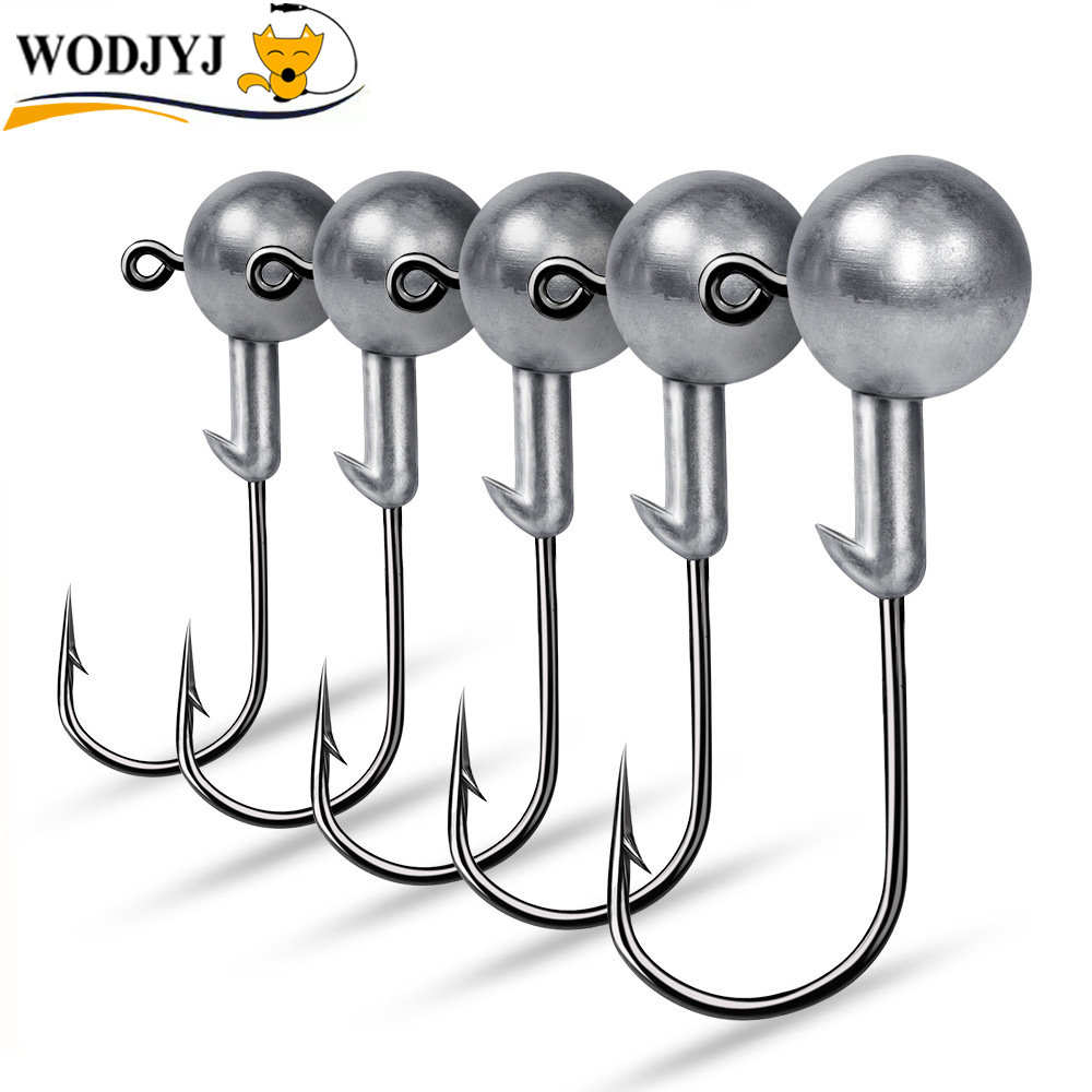 หัวจิ๊กเบ็ดตกปลา 1 กรัม 2 กรัม - Fishing Hook Offset บทวิจารณ์และราคา