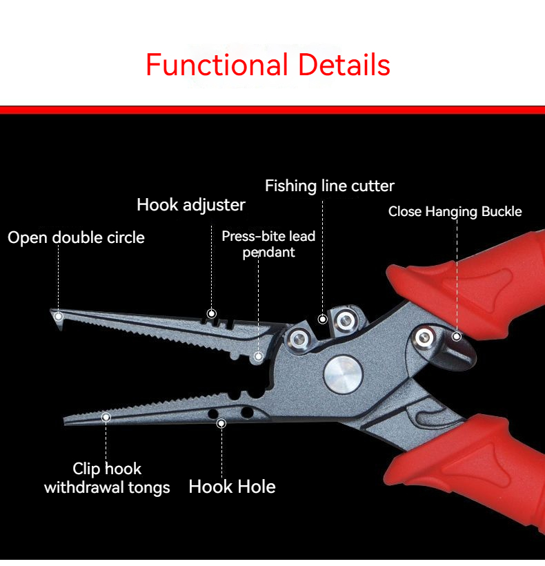 Luya คีมตัดอเนกประสงค์มีความแม - Fishing Hook Stainless Steel บทวิจารณ์และราคา