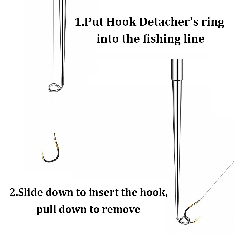 ตะขอตกปลา Unhooker Deep Throat - Fishing Hook Stainless Steel บทวิจารณ์และราคา