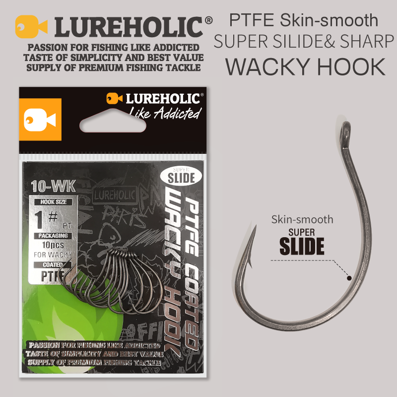 LUREHOLIC PTFE Super สไลด์ Wac - Fishing Hook Offset บทวิจารณ์และราคา