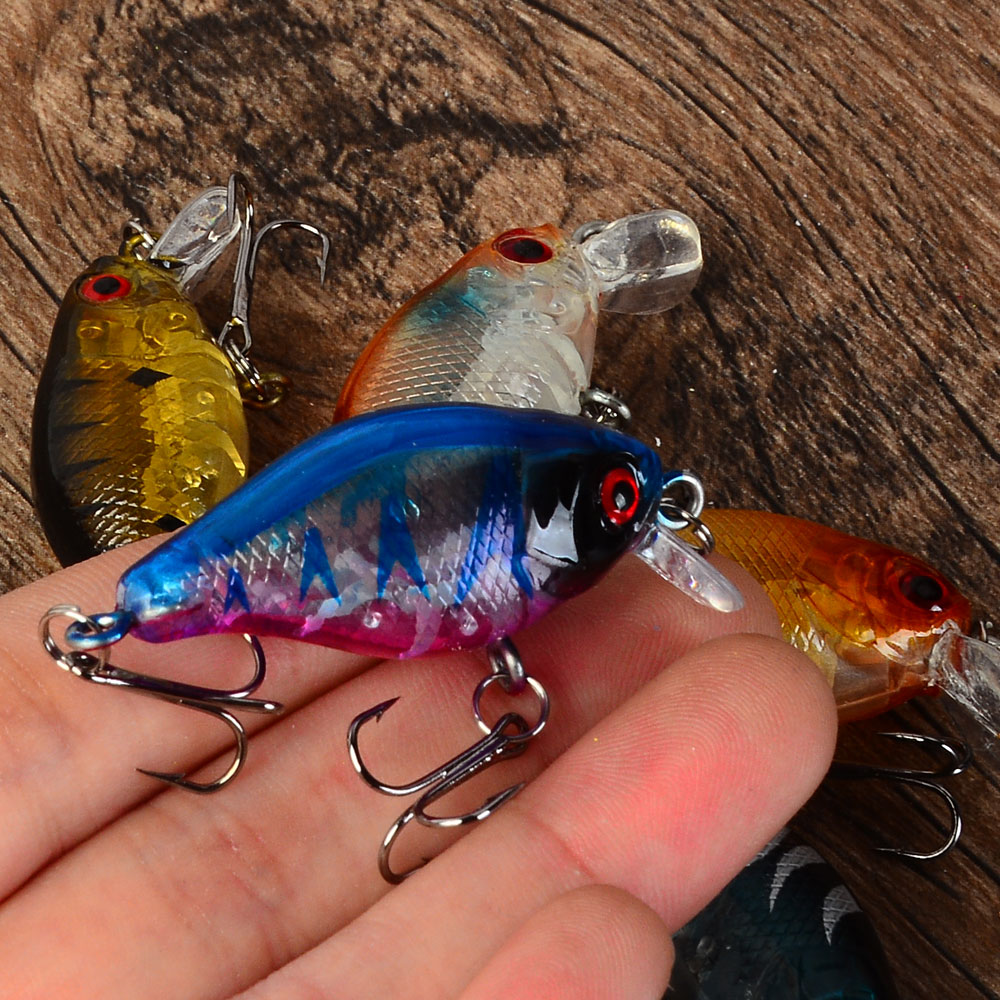 เหยื่อตกปลาแบบลอยน้ำ 5 ชิ้น เห - Fishing Hook Treble บทวิจารณ์และราคา