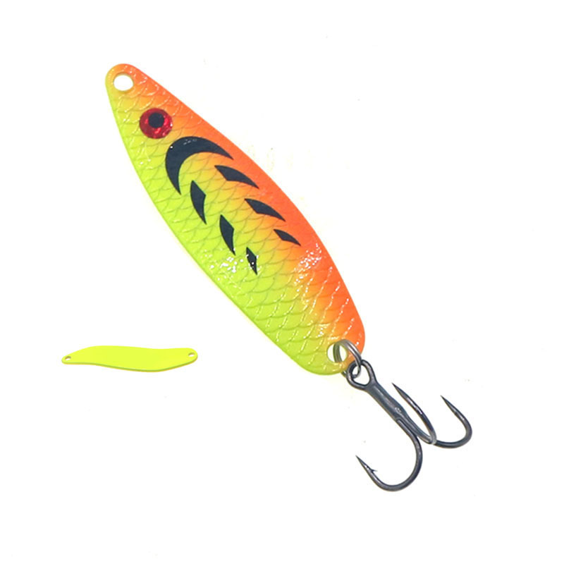 เหยื่อตกปลาโลหะช้อนเหยื่อ62mm1 - Fishing Hook Treble บทวิจารณ์และราคา